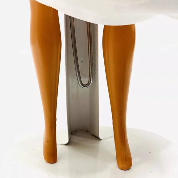 MATTEL BARBIE Doll Red Hair Articulated Elbows & Knees White Dress Gown 12"Tall - Picture 4 of 12